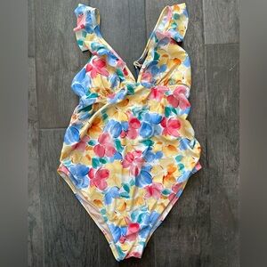 Floral Maternity Swimwear